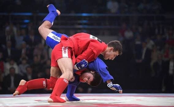 Sambo training at Spartan Strength MMA